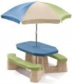 Step2 Naturally Playful Picnic Table with Umbrella